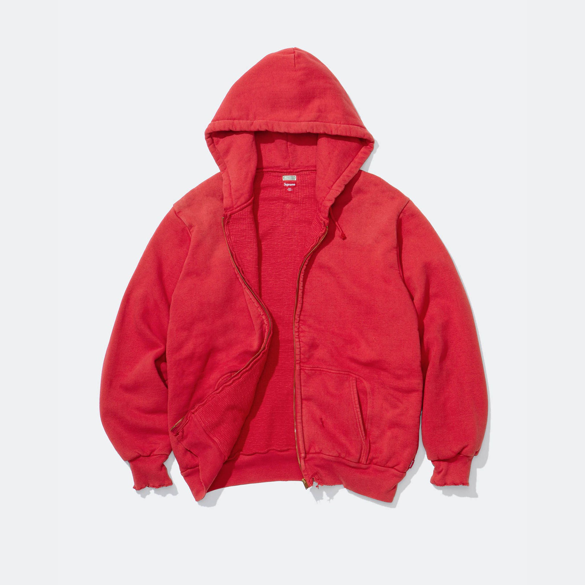 Supreme®/A.PRESSE Vintage Zip Up Hooded Sweatshirt view 2